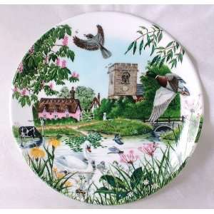  Colin Newmans River Panorama collector plate The Village 