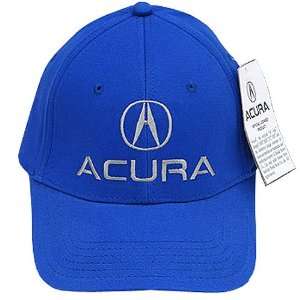  Acura Blue Flex Fit Cap Lxl Blue Bbhh067: Sports 