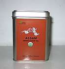 Organic Assam (TGFOP) black Tea loose Leaf tea 3.50 OZ in Tea Tin.