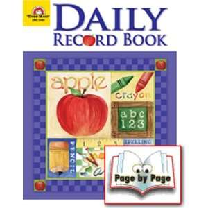  7 Pack EVAN MOOR DAILY RECORD BOOK SCHOOL DAYS THEME 
