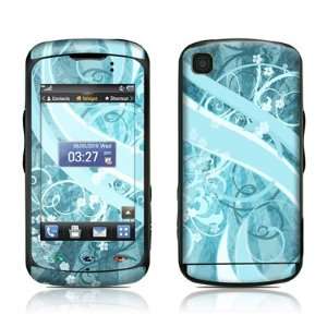  Flores Agua Design Protective Skin Decal Sticker for LG 