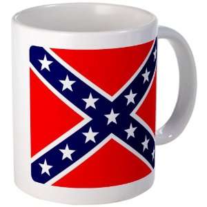    Mug (Coffee Drink Cup) Rebel Confederate Flag HD: Everything Else
