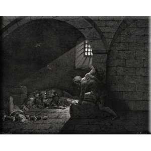   of grief. 30x24 Streched Canvas Art by Dore, Gustave