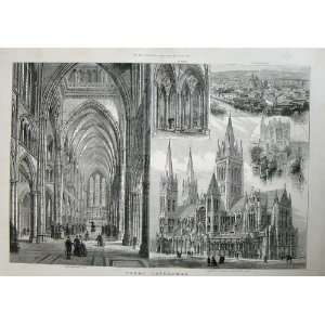  1887 Truro Cathedral Church Altar Architecture Art: Home 