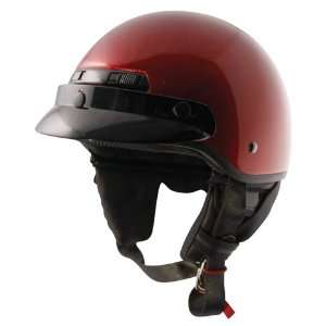  Zox Banos Metal Flake Red Xl Helmet: Automotive