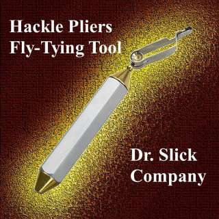 Dr. Slick Company Hackle Pliers Jumbo Fly Tying Tool  