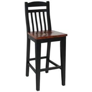   Riverside 29 in. Slatback Bar Stool   Set of 2