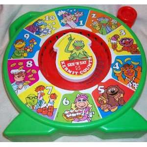    Vintage, See N Say, the Kermit Counts Learning Toy: Toys & Games