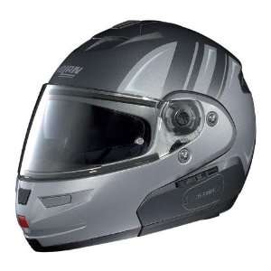  N103 Motorcycle Helmet, Motorrad Grey/Silver, XXL Sports 