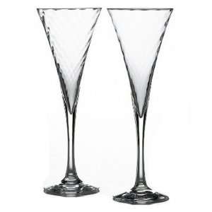  Orrefors 6244701 Helena Flute Glasses (Set of 2) Kitchen 