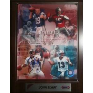  John Elway signed QBs of the Century 8 x10 Sports 