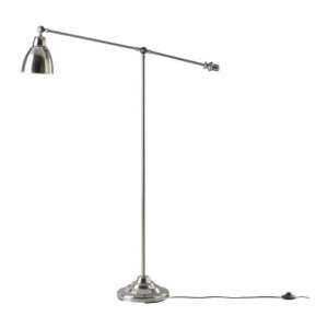  Ikea Barometer Floor/Reading Lamp, Nickel Plated 