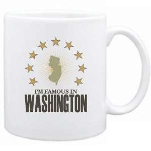  New  I Am Famous In Washington  New Jersey Mug Usa City 