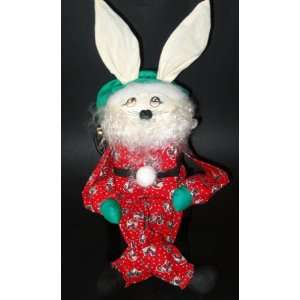  Christmas Rabbit Bunny Hand Made: Toys & Games