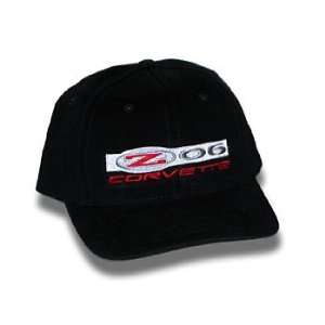  C5 Z06 Corvette Black Cotton Twill Hat: Automotive