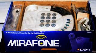 MIRAFONE Amazing PHONE FOR HEARING IMPAIRED. Miraphone 084157672013 