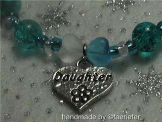   mum daughter nana aunt gran niece or granddaughter heart bracelet gift