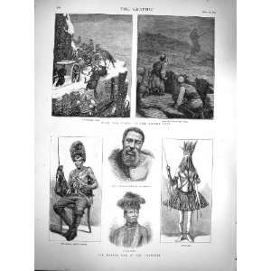   1877 Turkish Soldier Shipka Kaffir War Transkei Basuto: Home & Kitchen
