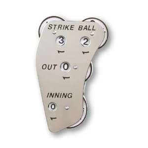  Markwort 4 Dial SS Baseball Umpire Indicators STAINLESS 