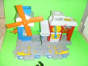 fisher price geo trax wind mill  