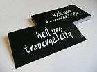 Hell Yes Traverse City Bumper Sticker