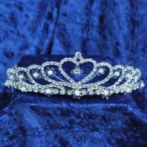  Mia Rhinestone/Pearl Tiara Beauty