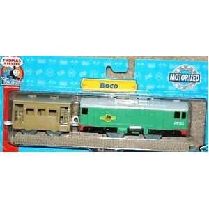   Boco Battery Operated Train + 1 Car & 2 Tracks: Toys & Games