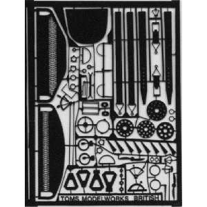   British Cockpit Interior Detail Set 1 28 Toms Modelworks: Toys & Games