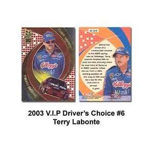   Drivers Choice 03 Terry Labonte Trading Card
