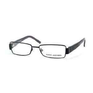 mark jacobs 117/u semimatte black authentic eyeglasses brand new