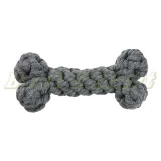 17cm Rope Chew Toy for Dogs Teething Training Chew TOY Bone Dog Puppy 