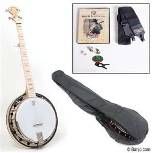  Deering Goodtime Special 5 String Banjo with Starter Pack 