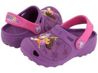 DORA AVENTURE DAHLIA/FUCHSIA GIRLS CLOGS W Size 12 M  