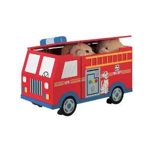  Fire Engine Toy Box: Teamson: Toys & Games
