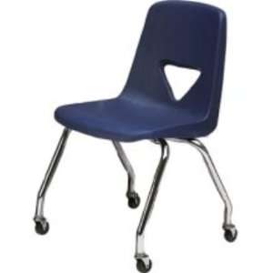   , 127 C Poly Plastic Mobile Armless Classroom Chair