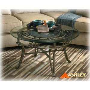  Traditional Round Coffee Table: Home & Kitchen