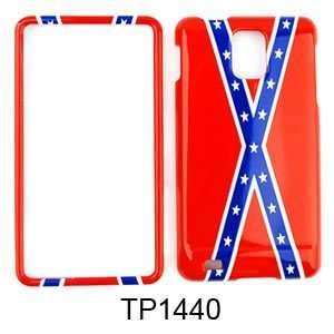 CELL PHONE CASE COVER FOR SAMSUNG INFUSE I997 REBEL FLAG: Cell Phones 