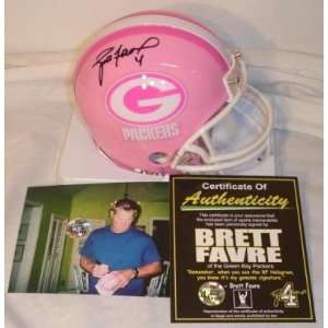  Brett Favre Autographed/Hand Signed Green Bay Packers 