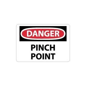 OSHA DANGER Pinch Point Safety Sign