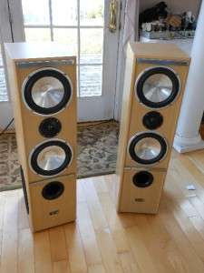   PIF E NE Audophile 4 Way Tower Speakers! SOUND GREAT! Home Theater NR