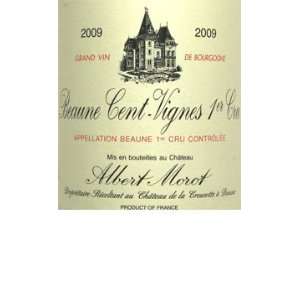  2009 MorotAlbert Beaune Cent Vignes 1er Cru 750ml Grocery 