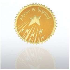    Certificate Seal   Above & Beyond Stars   Gold