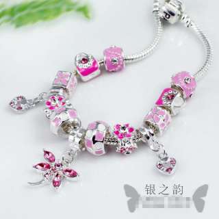   YANG THE EIGHT Diagrams METAL Charms Beads fit EuroPean Bracelets B201