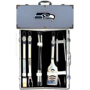  Seattle Seahawks 8 Piece BBQ Set: Sports & Outdoors