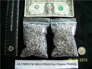 ORGONE Making Coils   Earth Magnets   Aluminum Shavings  