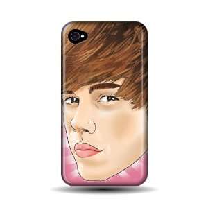  Justin Bieber Style iPhone 4 Case: Cell Phones 