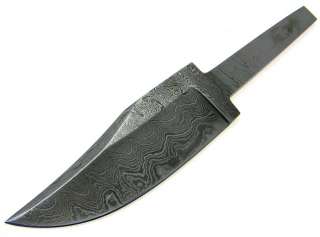 Clip point DAMASCUS Baby Bowie Knife Making BLADE Blank  