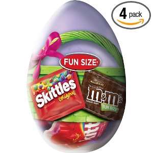 Mars Fun Size Candy Filled Eggs (Skittles and M&Ms), 4.2 Ounce Eggs 