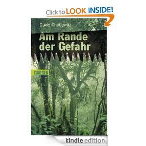 Am Rande der Gefahr (German Edition): David Chotjewitz:  