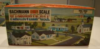 set of four vintage Bachmann O S scale Plasticville “ snap fit 